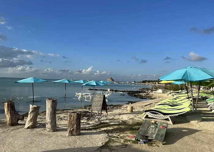 Residences At Barrier Reef 1-1c Oceanfront 2 Bedroom By Floreo * San Pedro (Ambergris Caye)