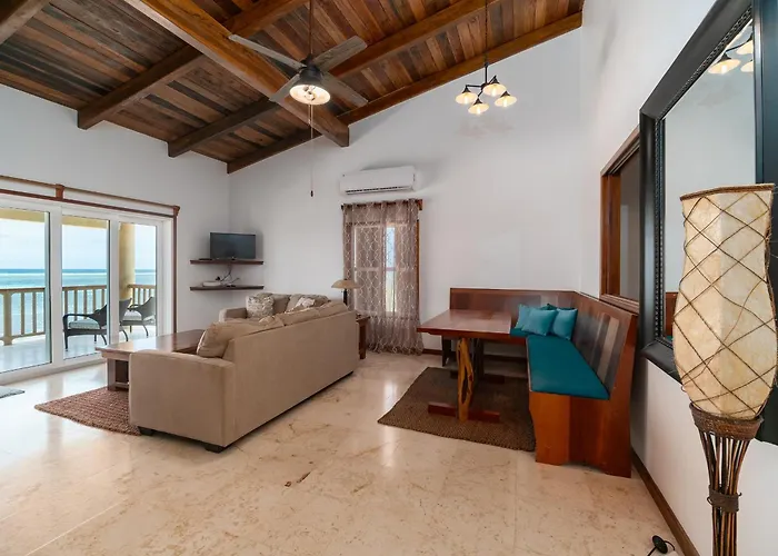 Residences At Barrier Reef 1-1c Oceanfront 2 Bedroom By Floreo San Pedro (Ambergris Caye)